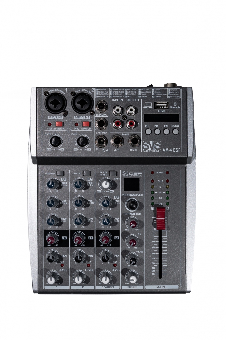 SVS Audiotechnik mixers AM-4 DSP Аналоговый микшерный пульт, 4-канала в Томской области