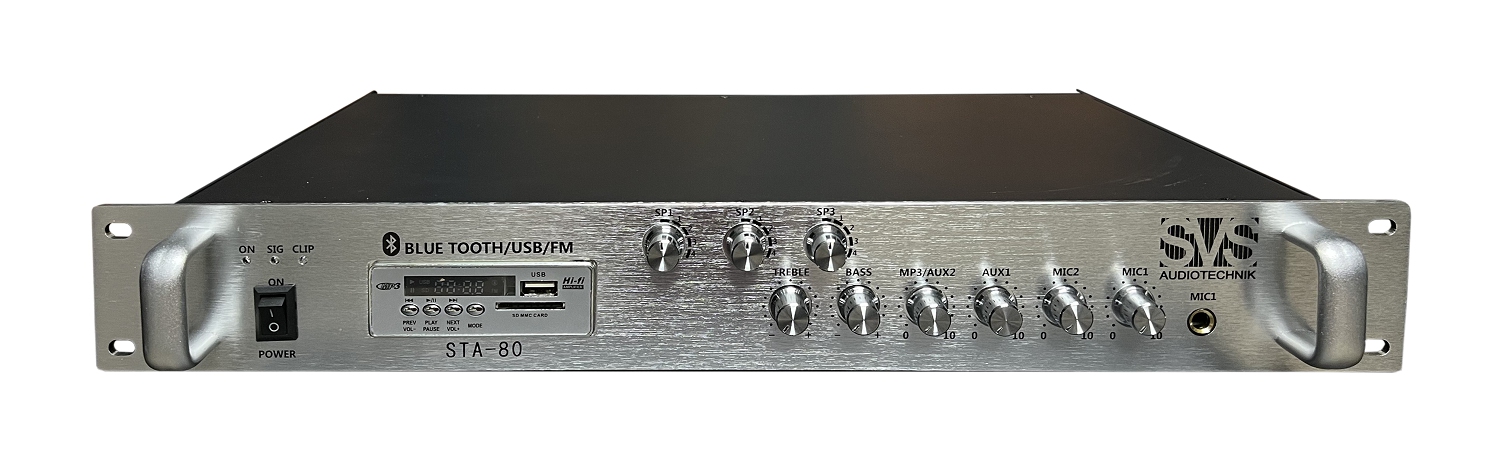 SVS Audiotechnik STA-80 Микшер-усилитель для систем Public Address в Томской области
